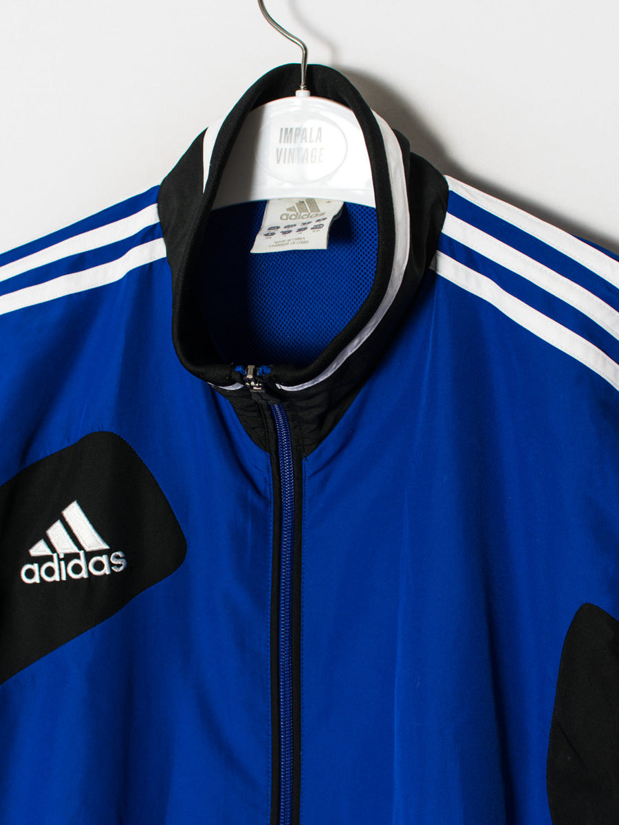 Adidas Blue & Black Track Jacket