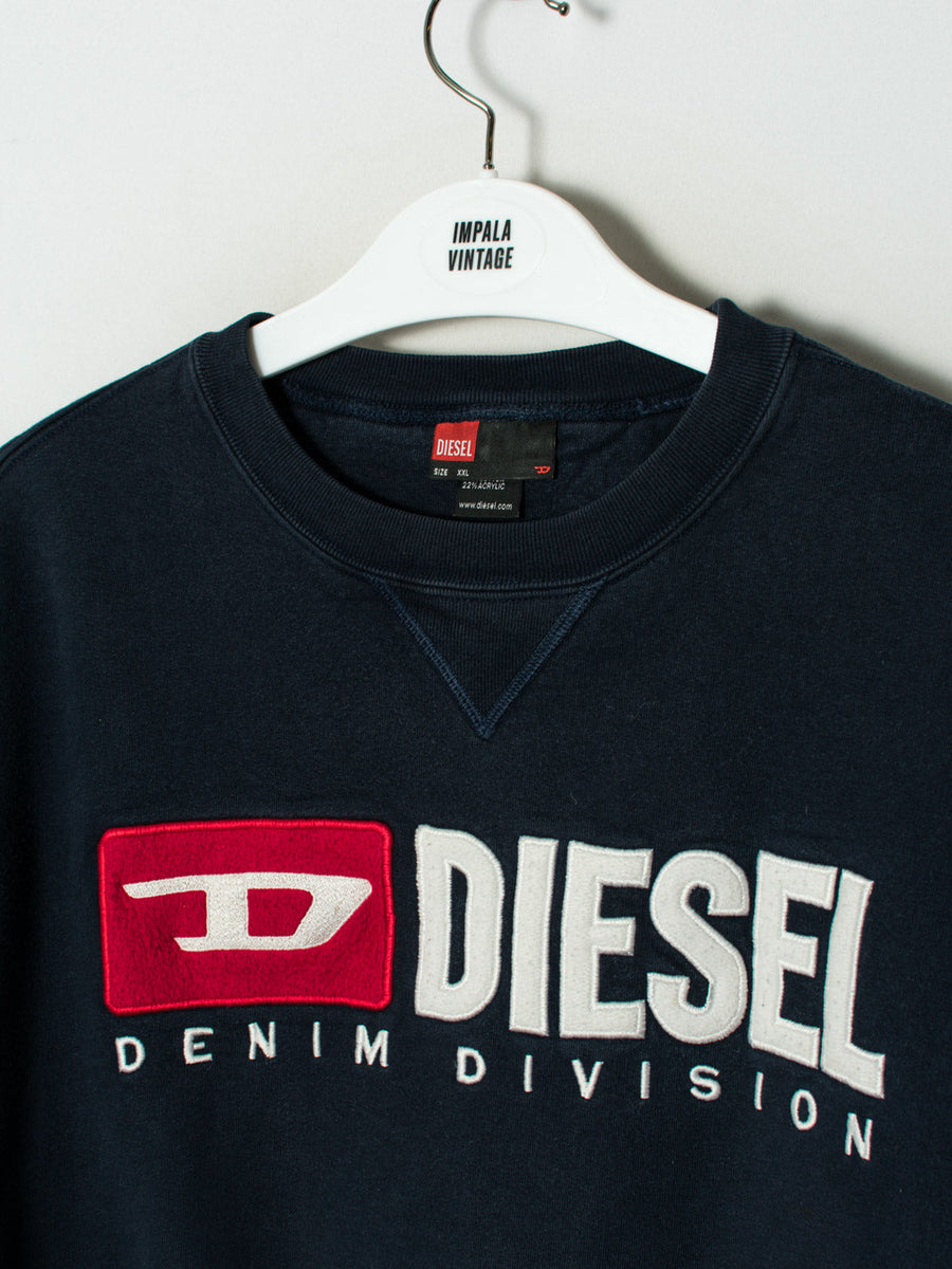 Diesel Navy Blue Sweatshirt