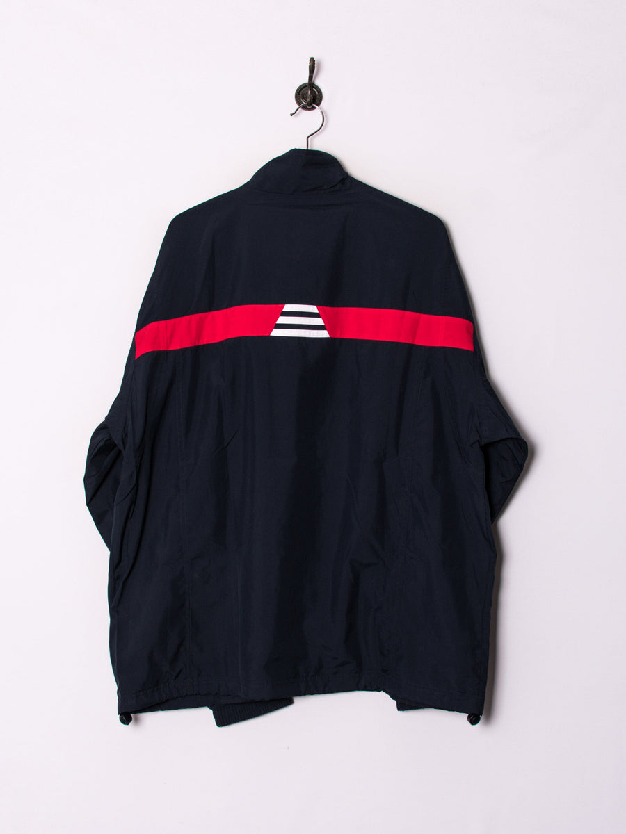 Adidas Navy Blue & Red Track Jacket