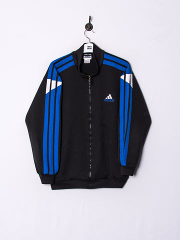 Adidas Black & Blue Tracksuit