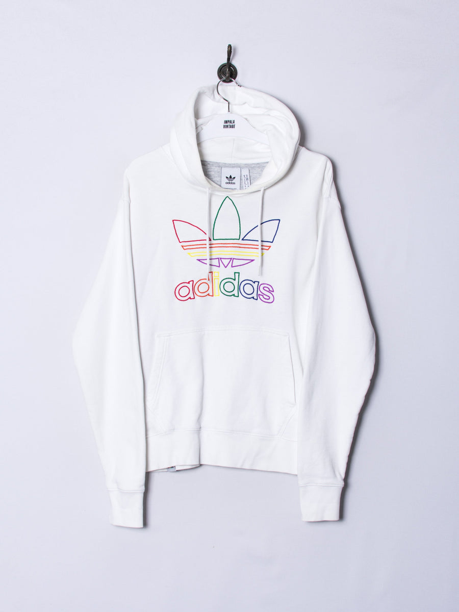 Adidas Originals White Hoodie