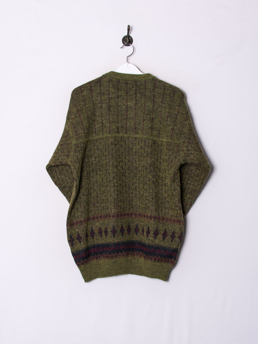 Green & Brown Sweater