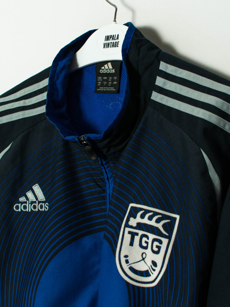 Adidas Navy Blue Track Jacket