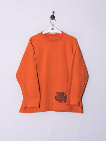 Kickdown Orange Retro Sweatshirt