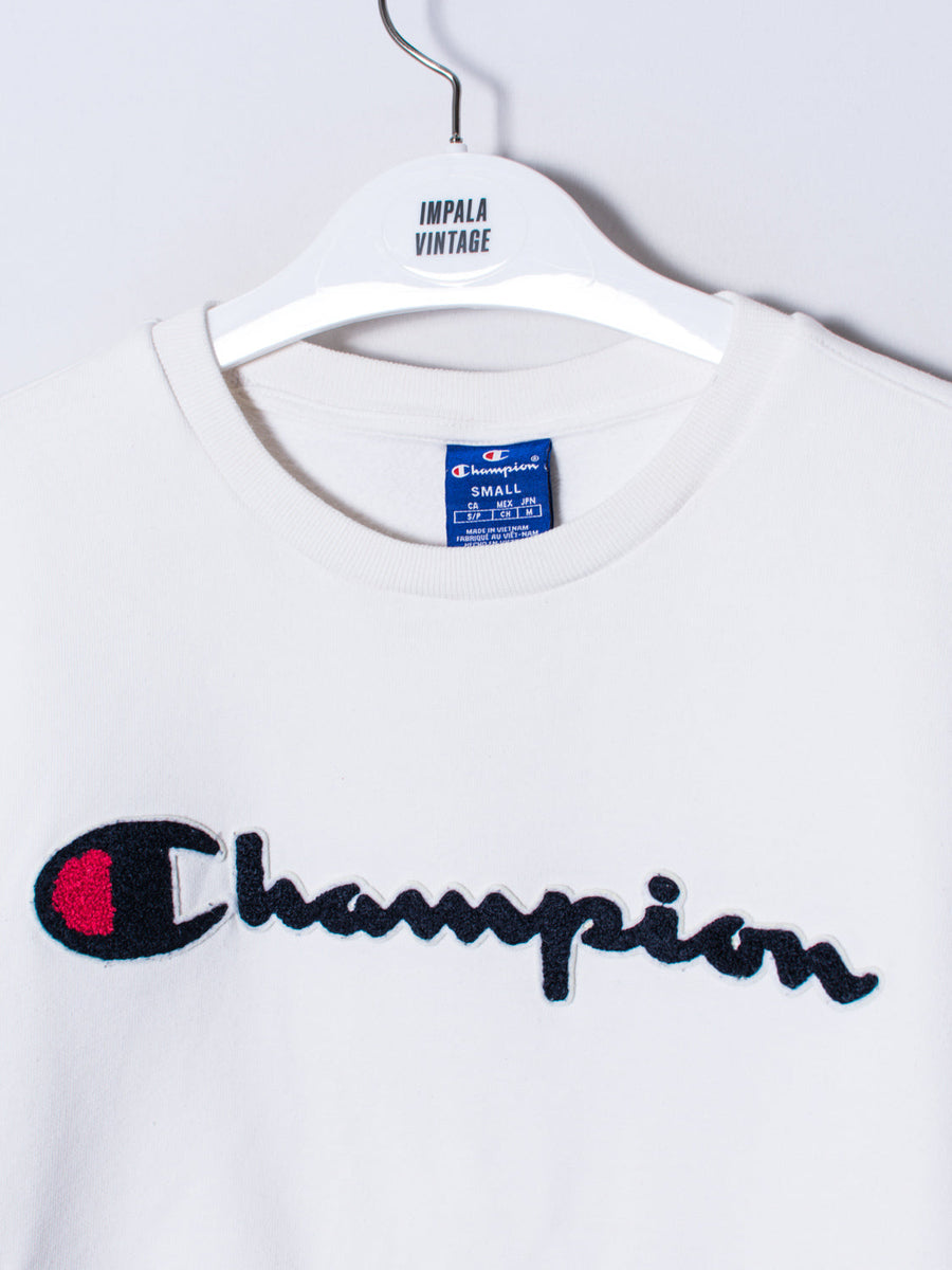 Champion White Sweatshirt