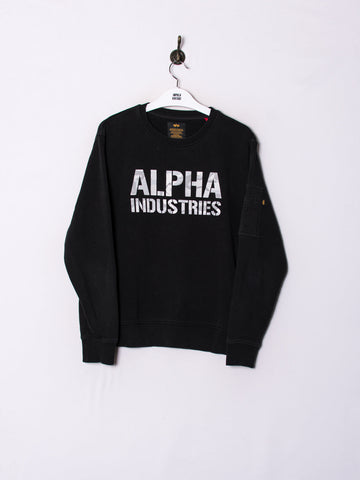 Alpha Industries Black Sweatshirt