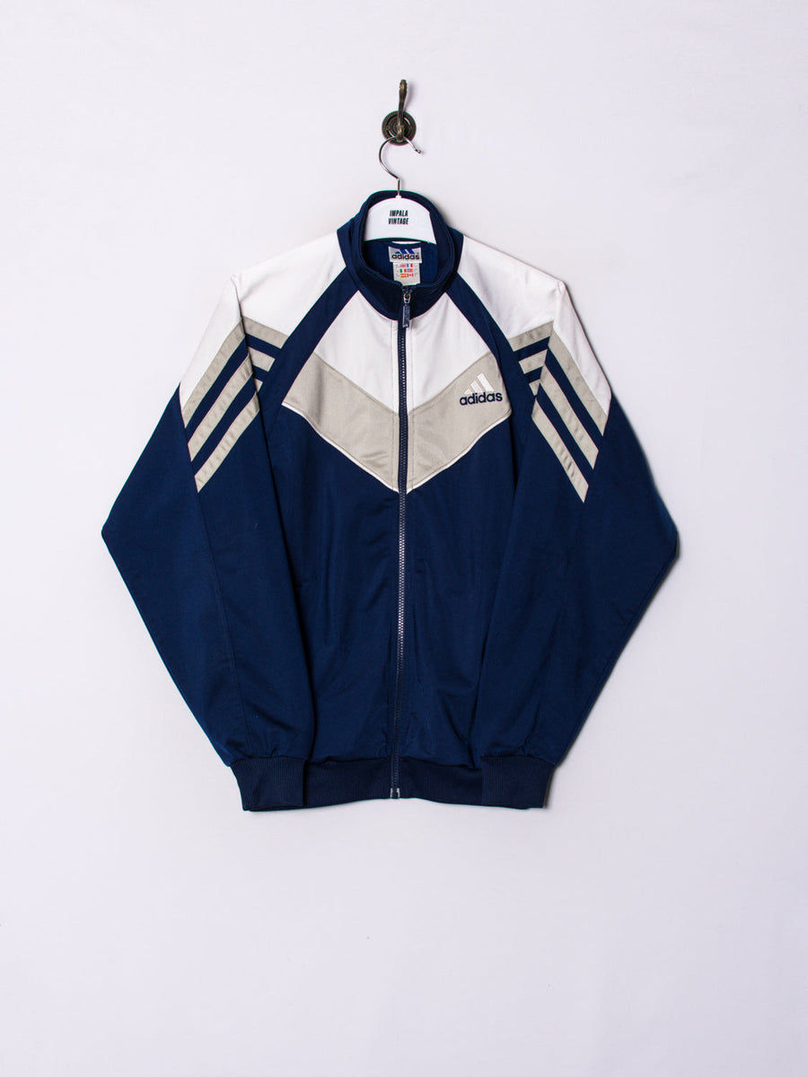 Adidas Blue & White Track Jacket