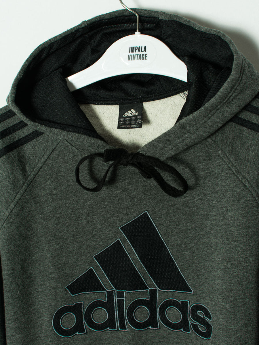 Adidas Black & Grey Hoodie