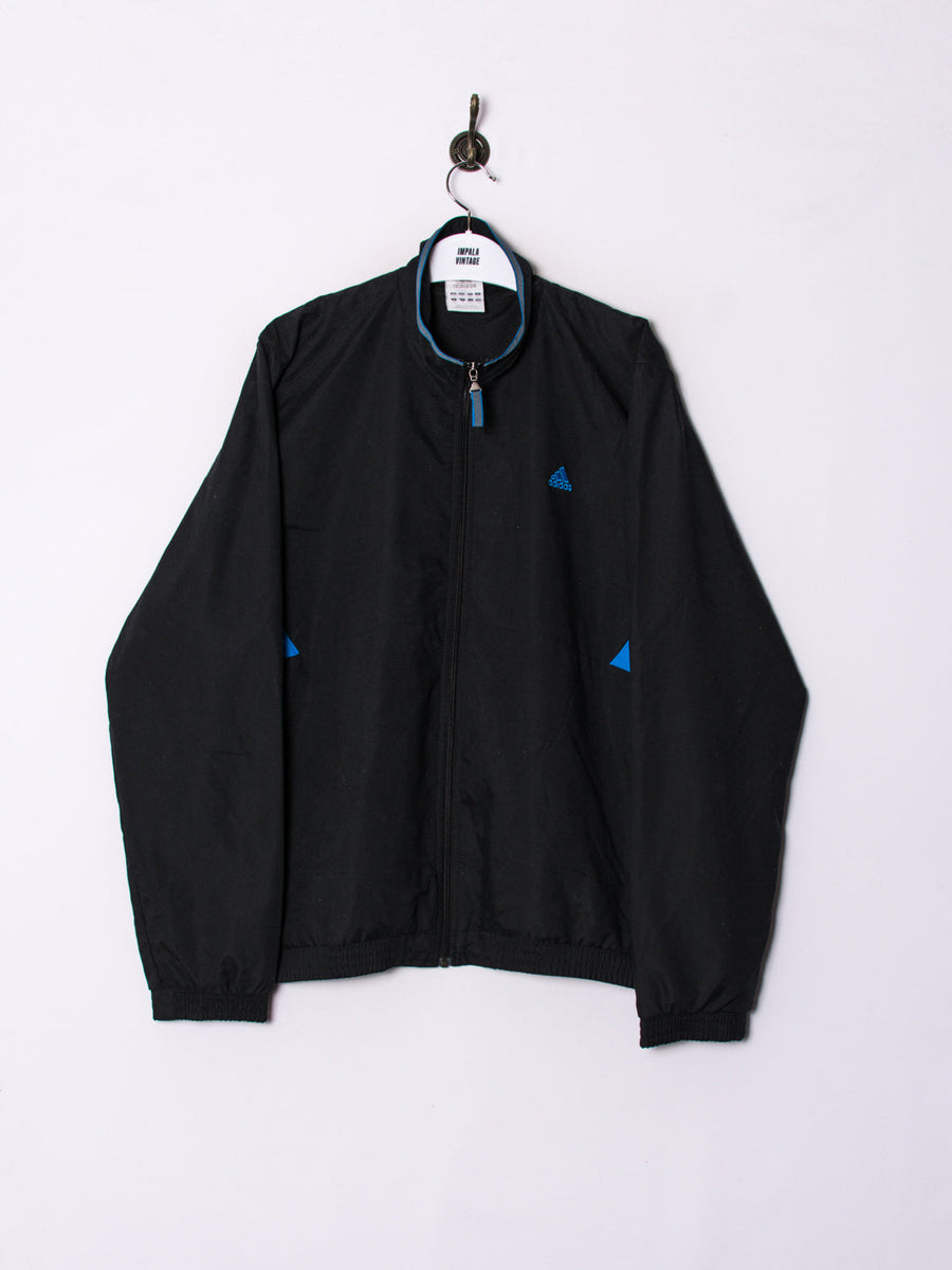 Adidas Black & Blue Track Jacket