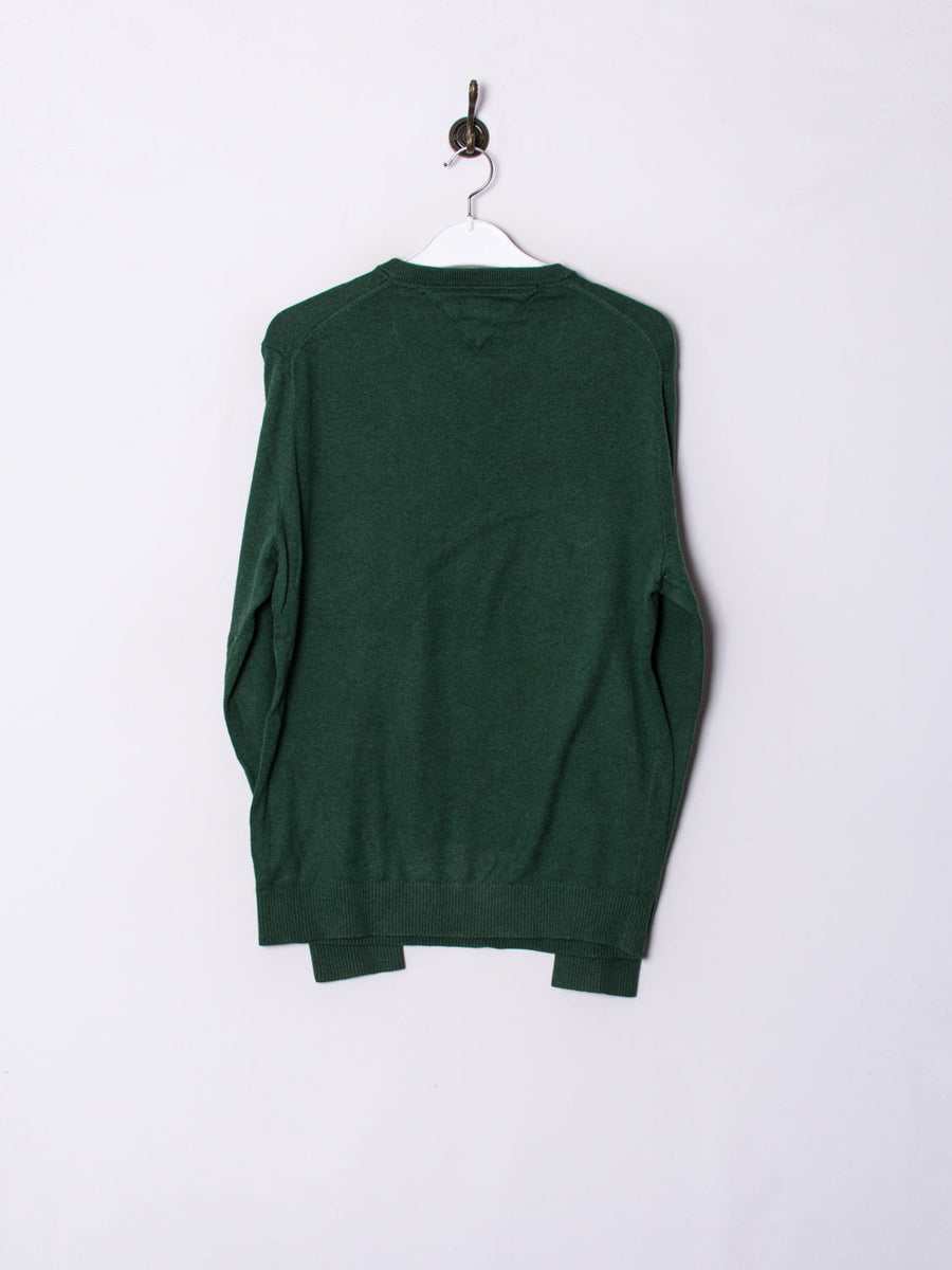 Tommy Hilfiger Cotton Cashmere V-Neck Sweater