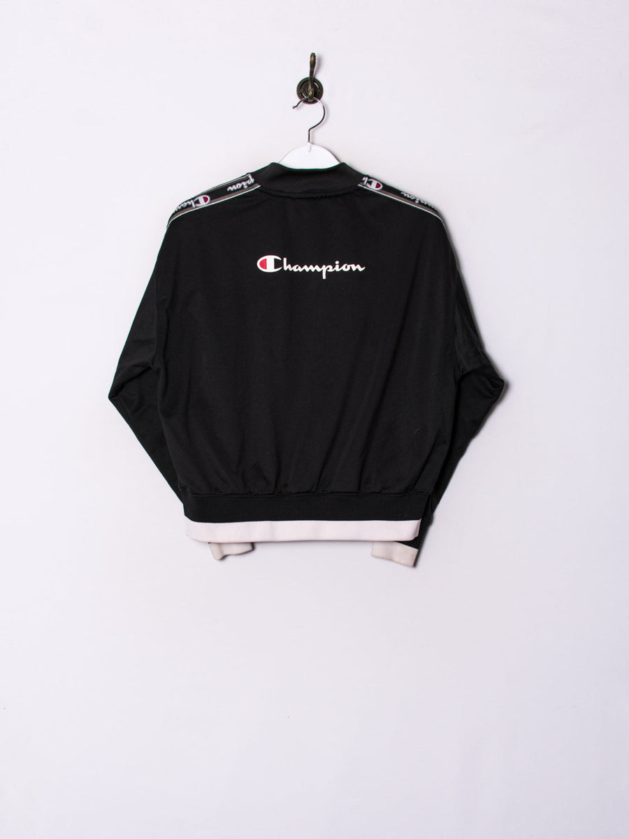 Champion Black Vintage Track Jacket