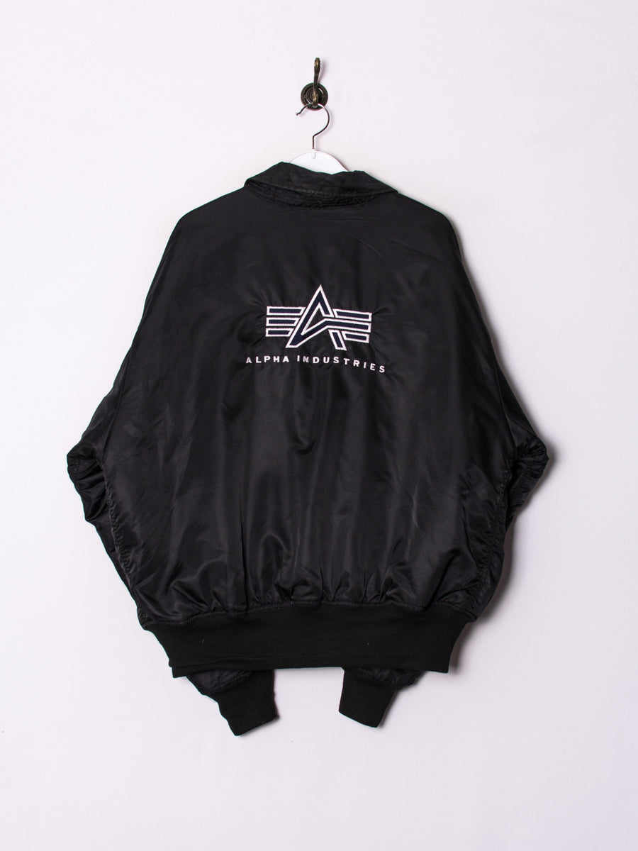 Alpha Industries Black Bomber Jacket