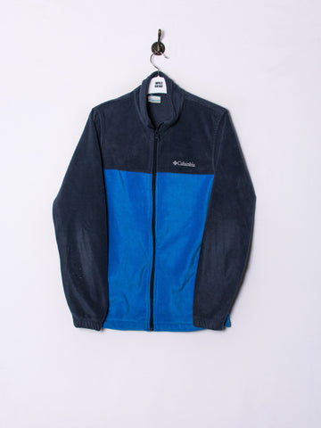 Columbia Blue Zipper Fleece