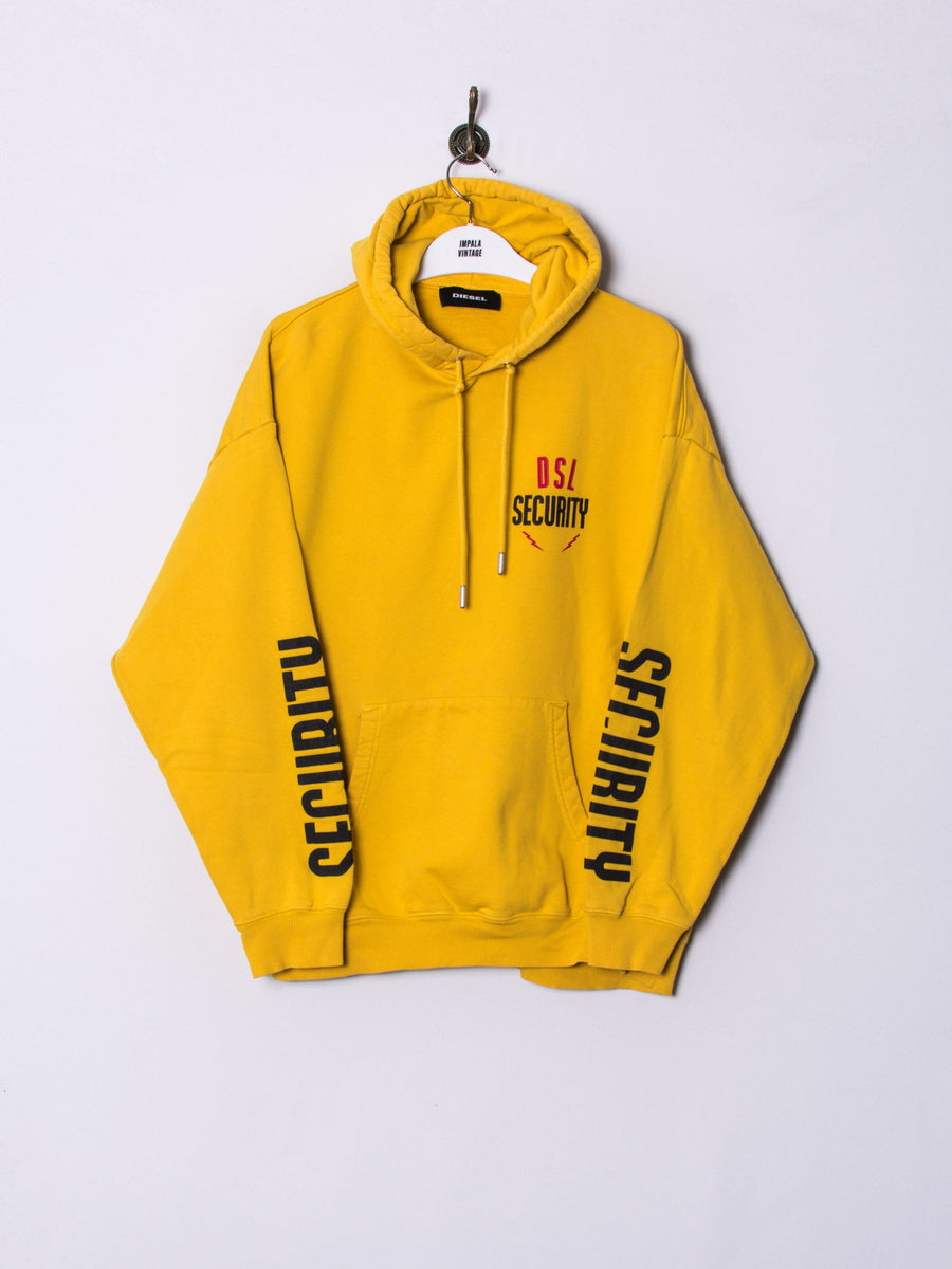 Diesel Security Yellow Hoodie