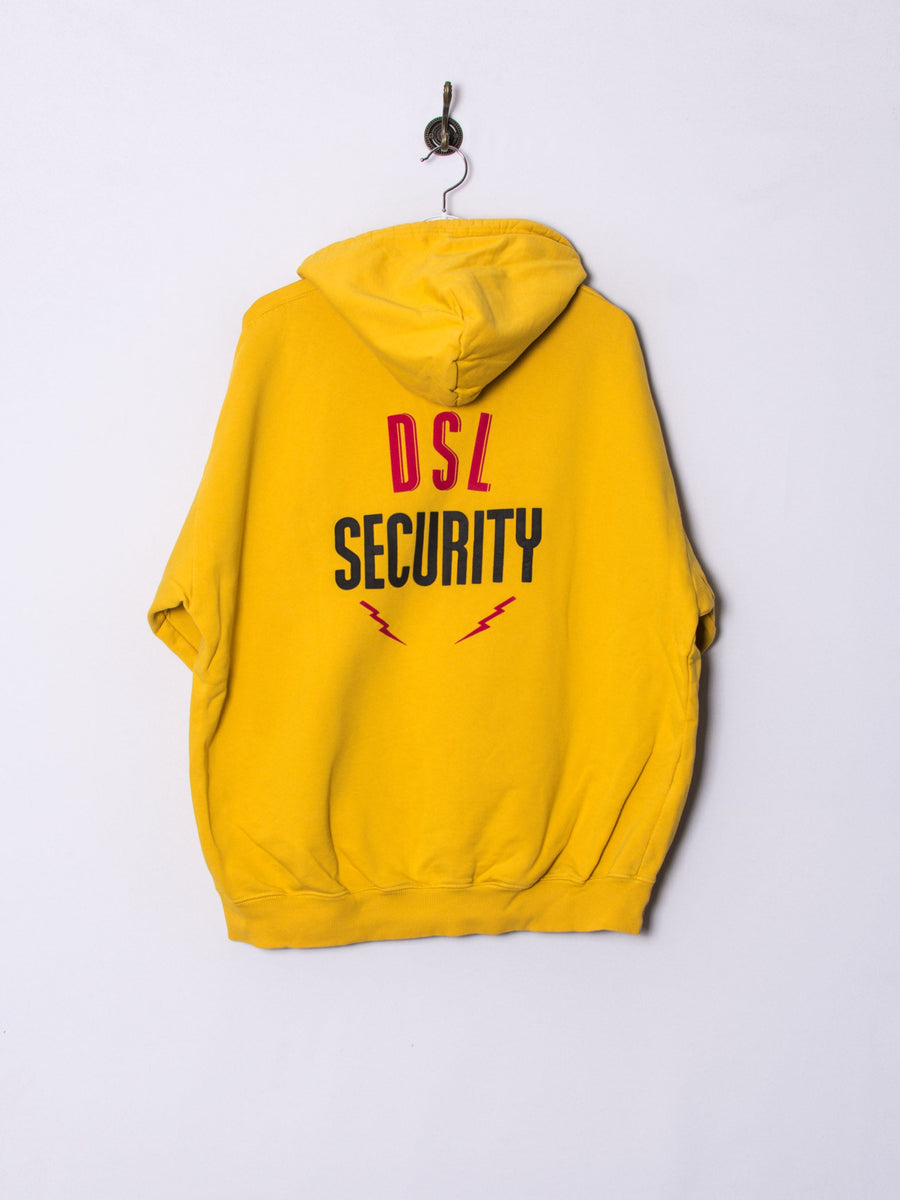 Diesel Security Yellow Hoodie