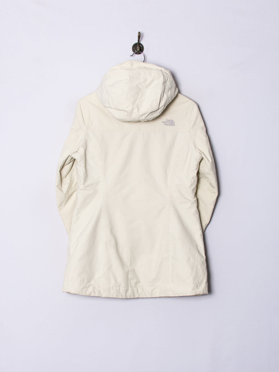 The North Face  Hyvent White Long Jacket