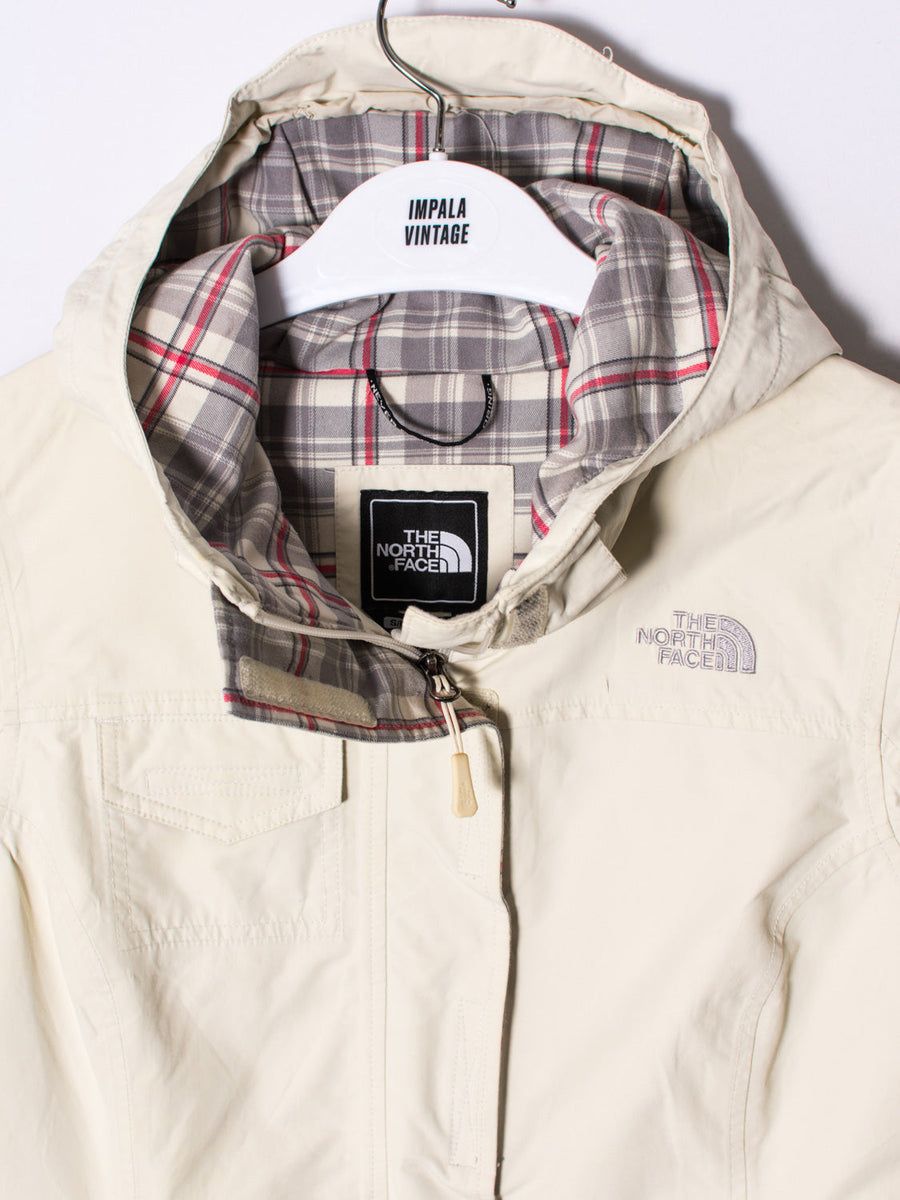 The North Face  Hyvent White Long Jacket