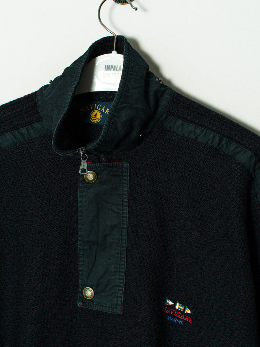 Navigare Navy Blue Sweter