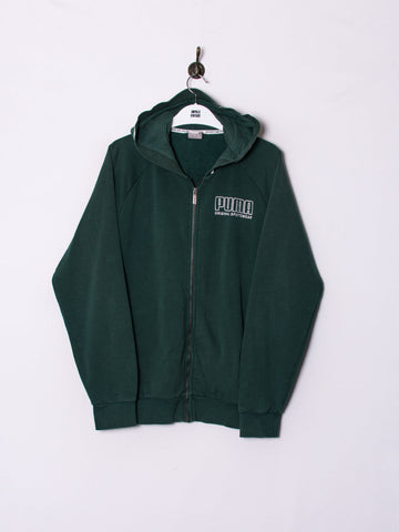 Puma Green Zipper Hoodie