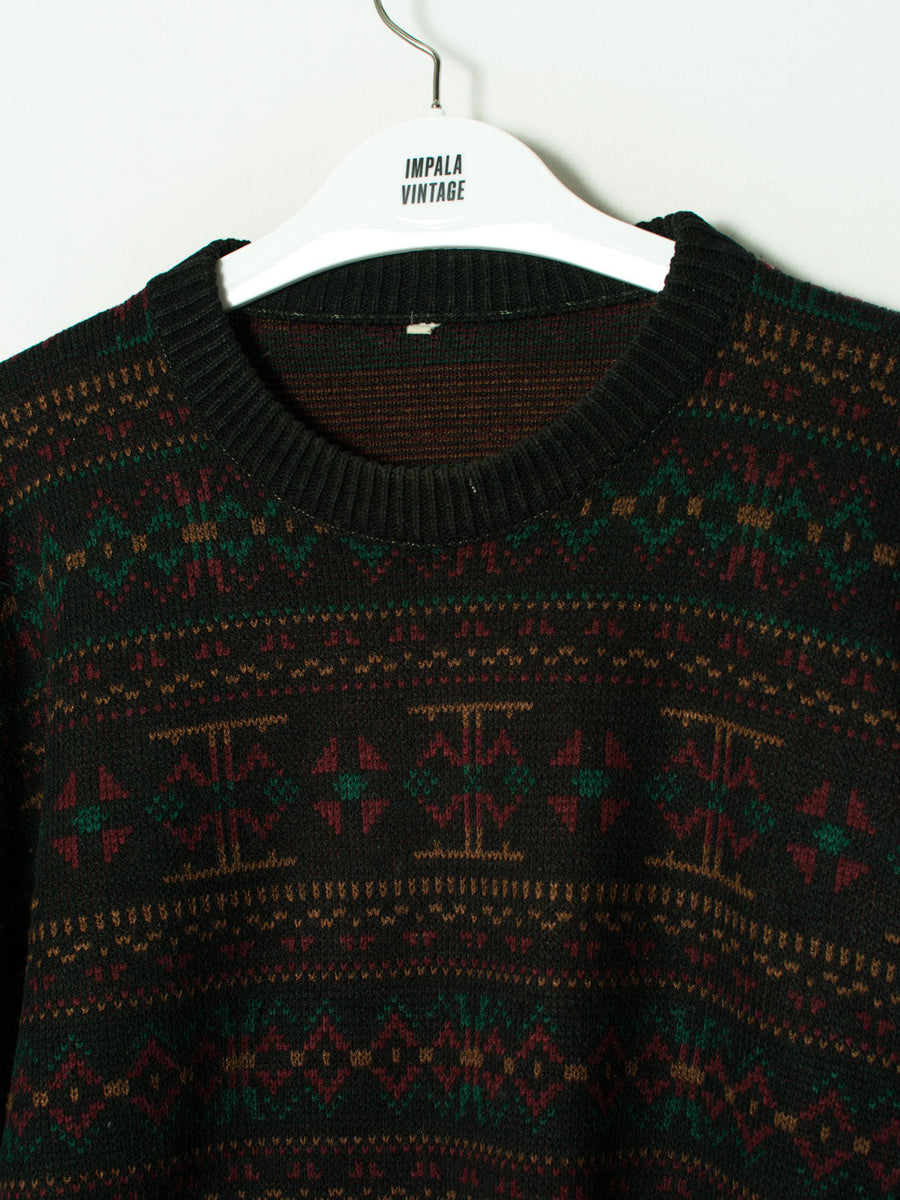 Black Azthec Sweater