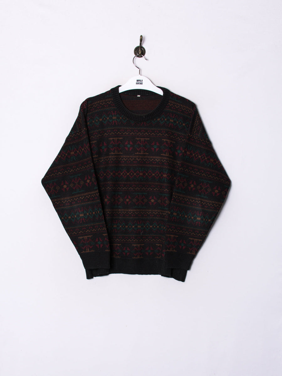 Black Azthec Sweater