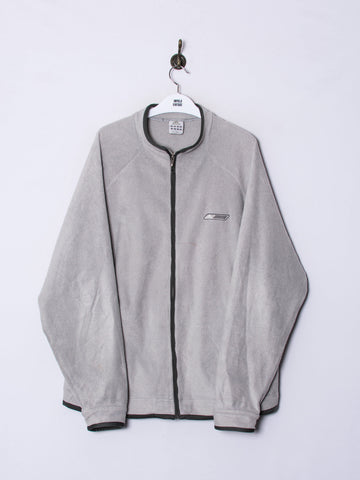 Adidas Grey Zipper Fleece