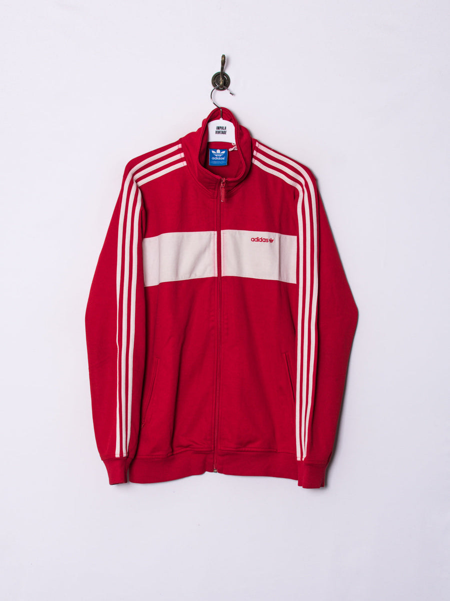 Adidas Red V Track Jacket