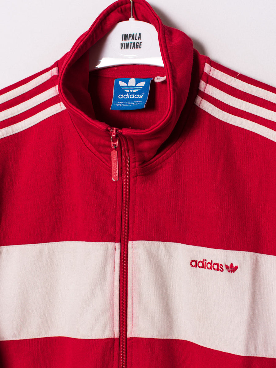 Adidas Red V Track Jacket