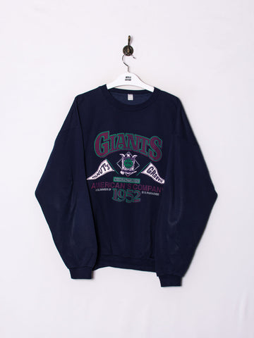 Giants Navy Blue Vintage Sweatshirt