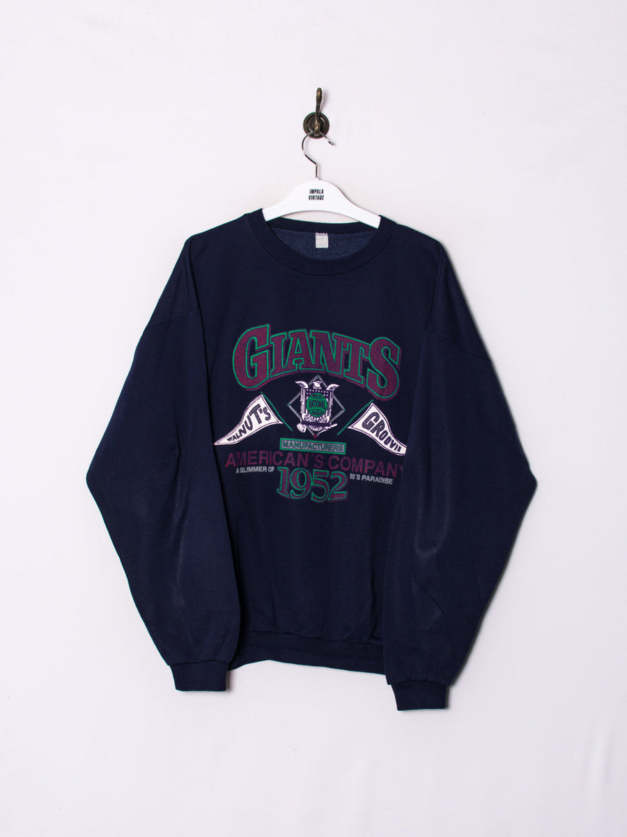 Giants Navy Blue Vintage Sweatshirt