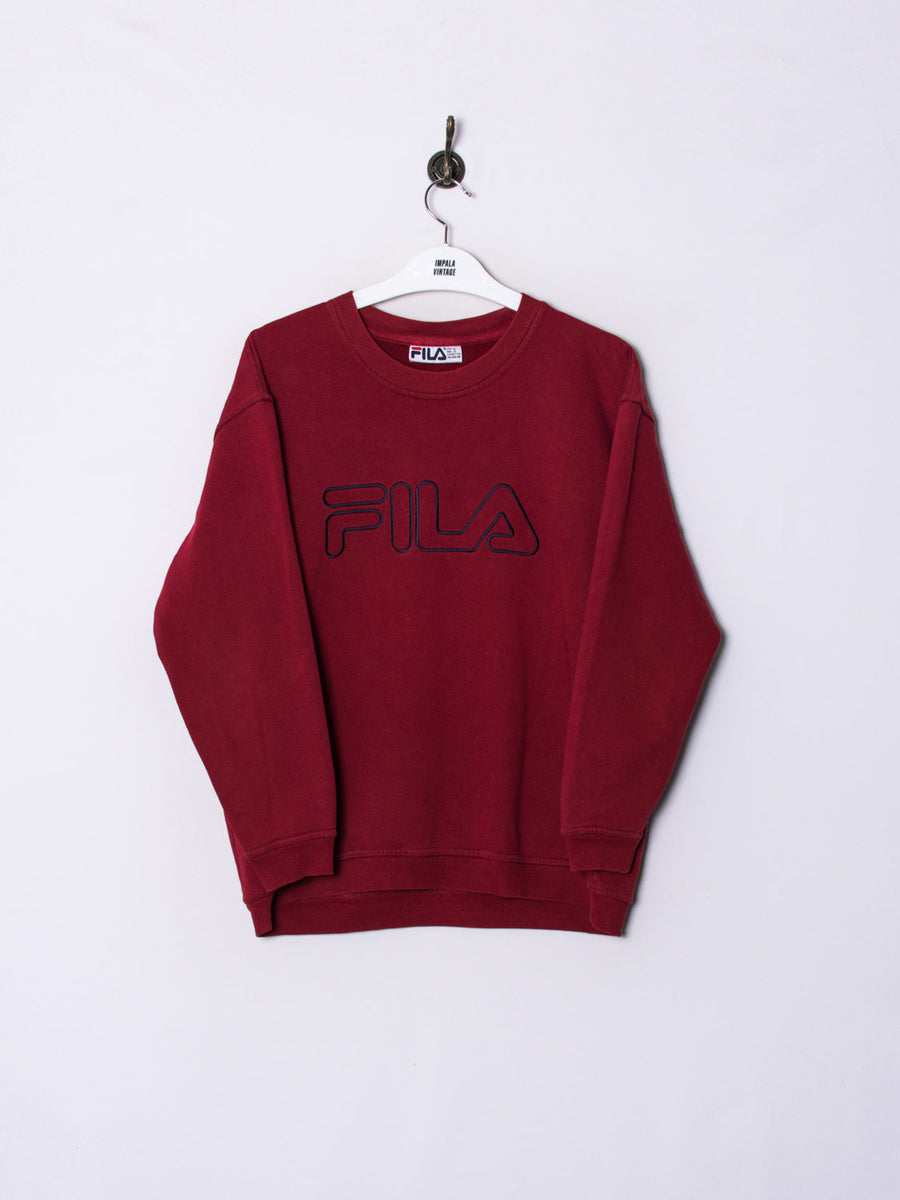 Fila Red Sweatshirt