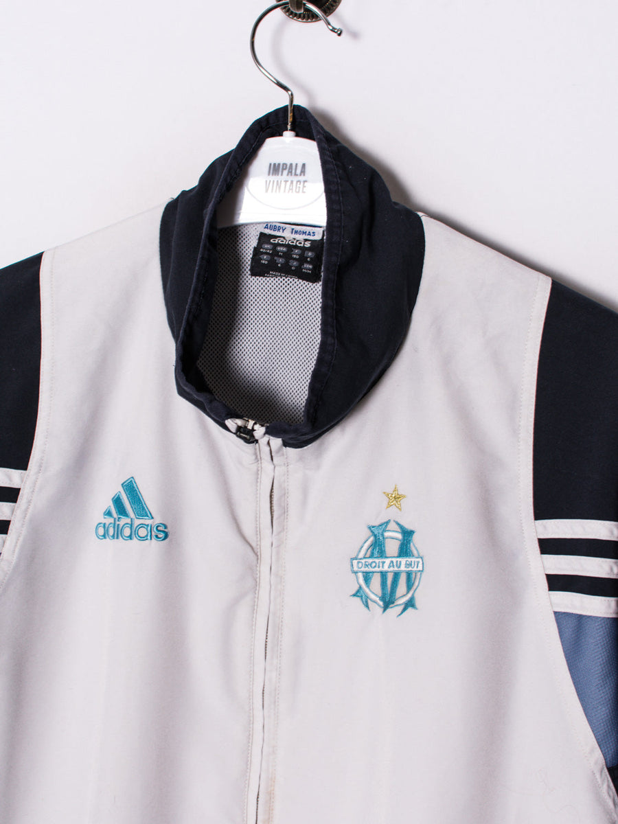 Olympique de Marseille Adidas Official Football Track Jacket