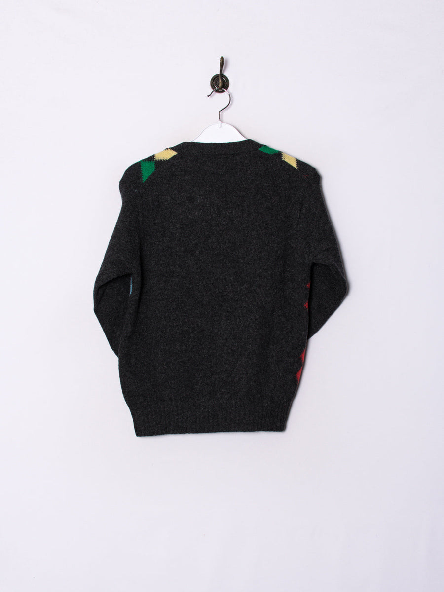 Benetton Shetland Wool Cardigan