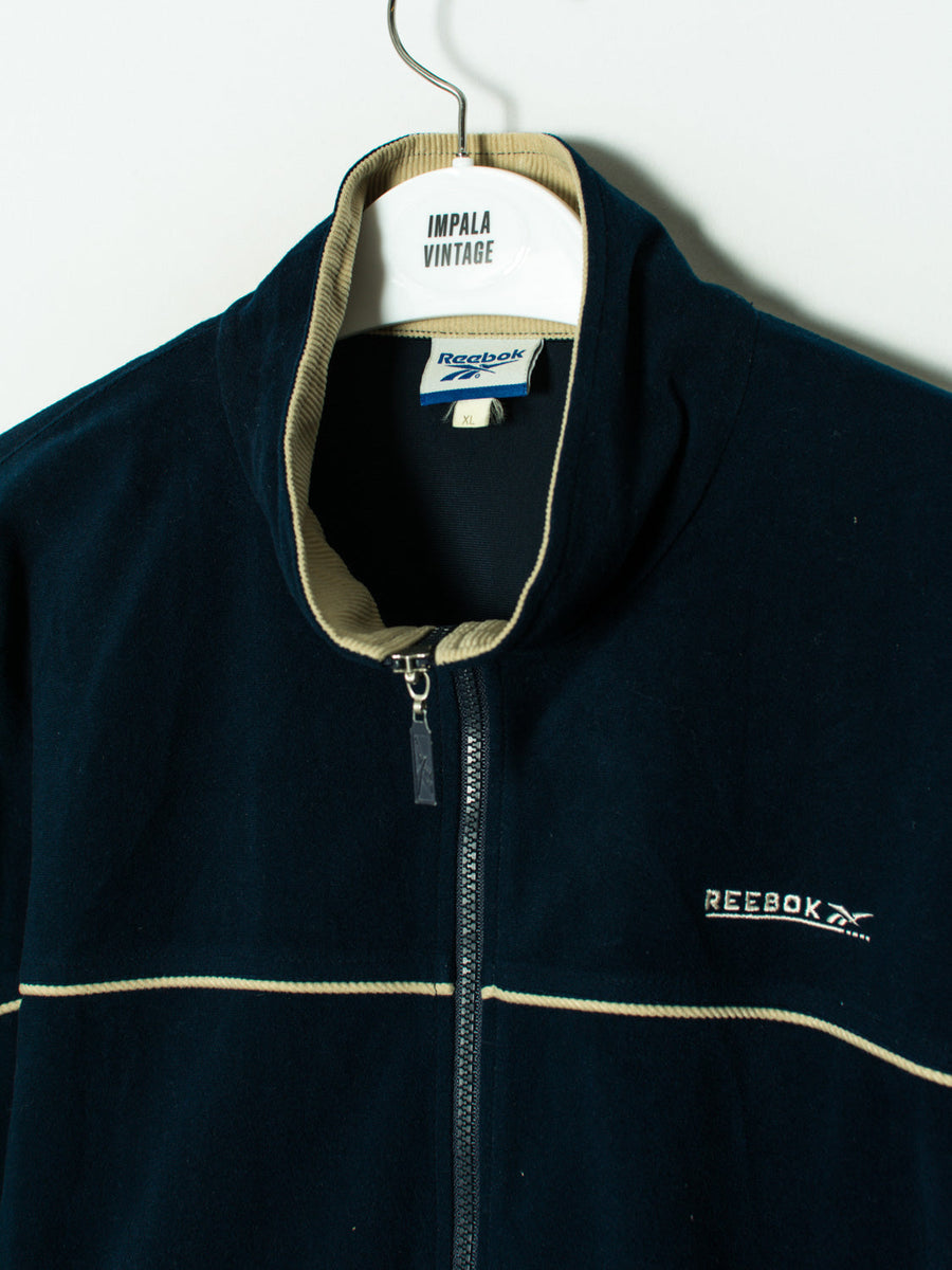 Reebok Navy Blue Velvet Jacket