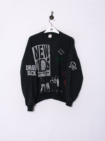 New Kids Black Sweatshirt