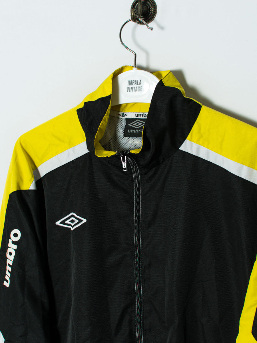 Umbro Black & Yellow Long Jacket