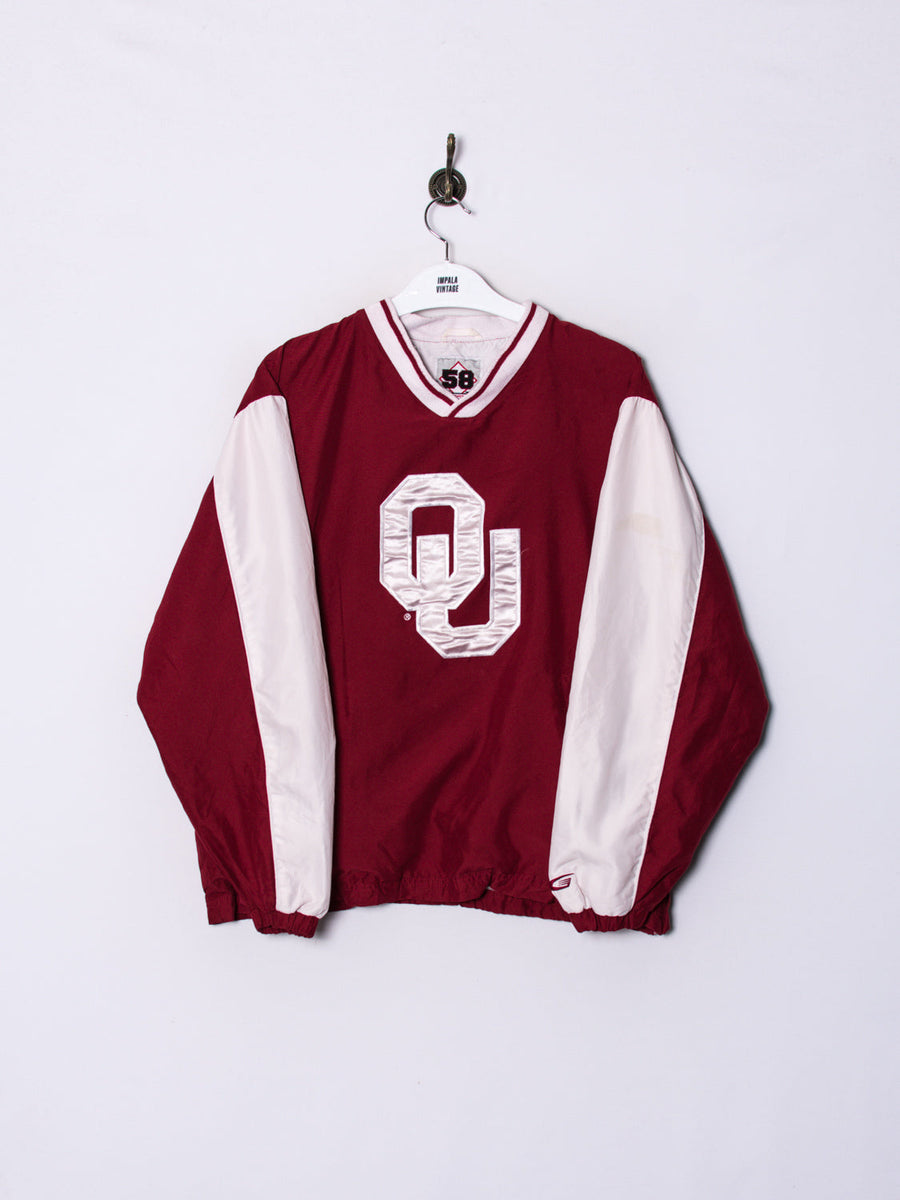 Oklahoma Sooners 58 Sports Official Basketball University Sweatshirt