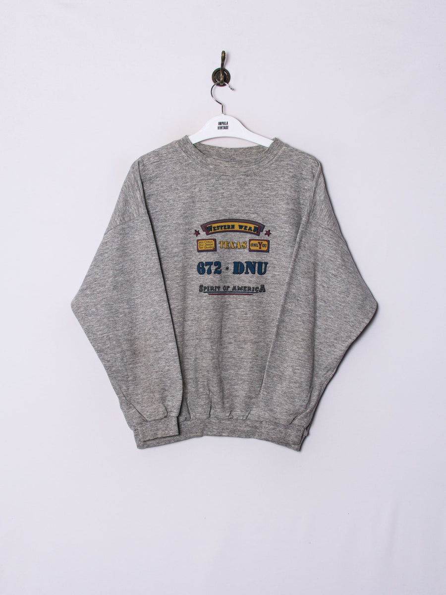 Texas Grey Sweatshirt