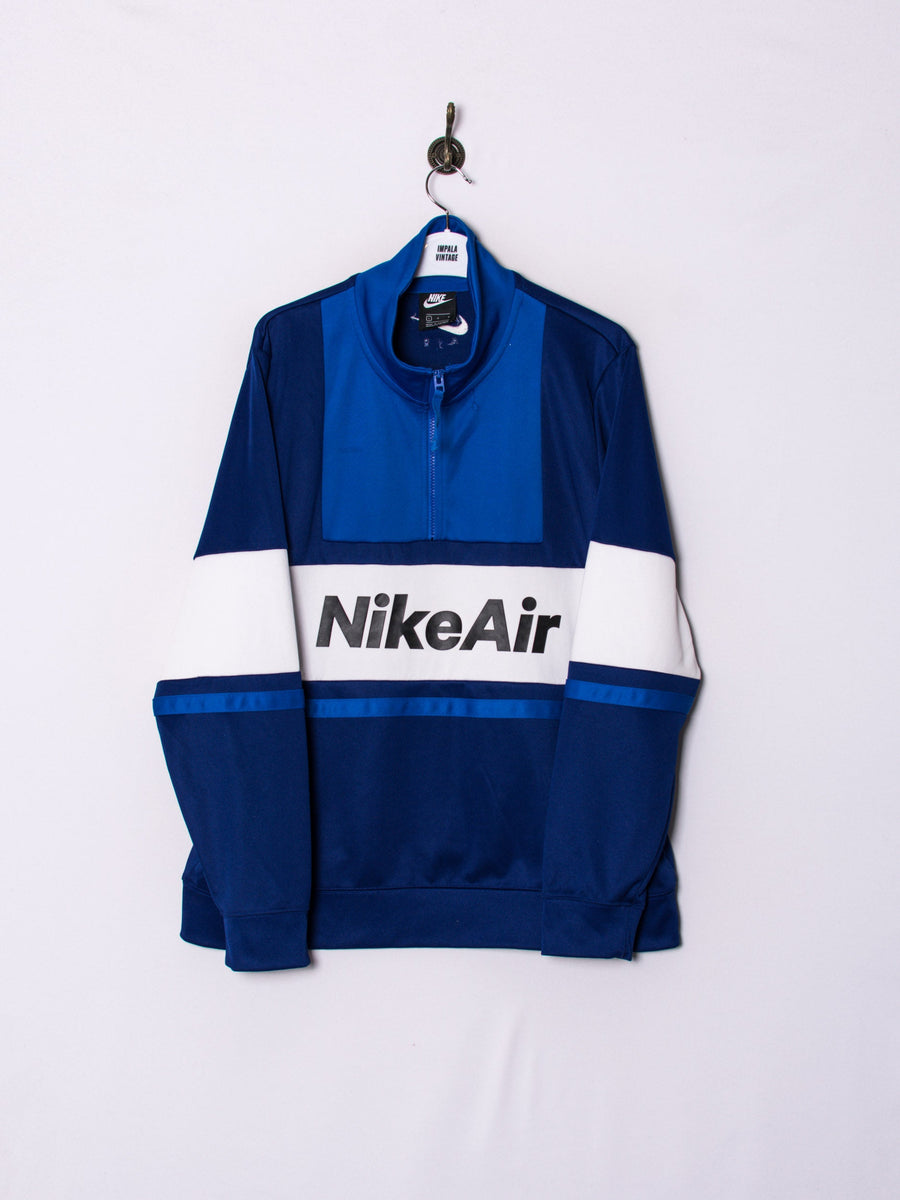 Nike Air Blue Middled Zipper Jacket