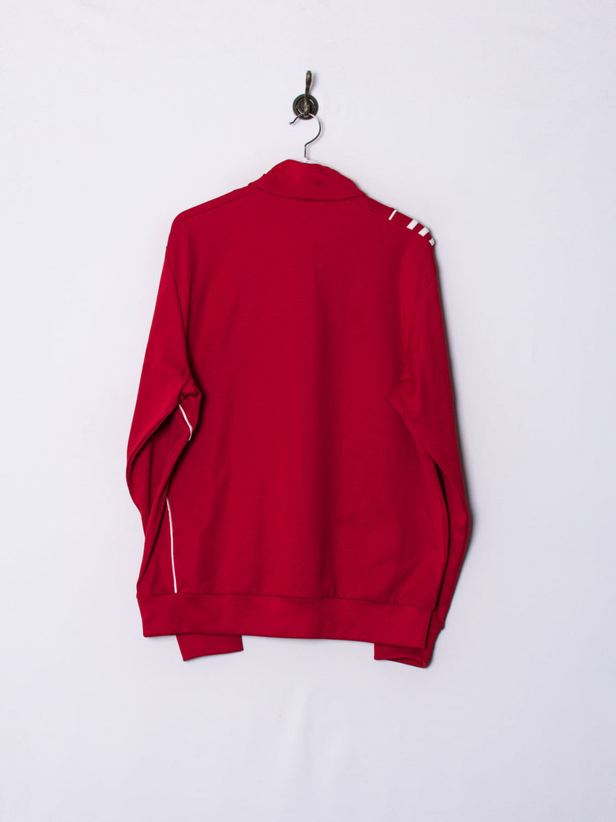 Adidas Red 1/3 Zipper Jacket