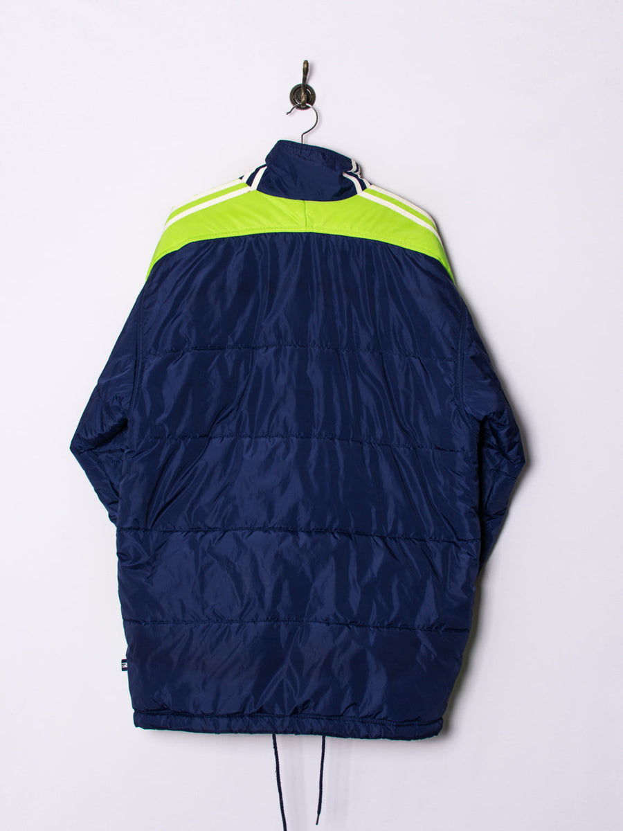 Adidas Blue Puffer Long Jacket