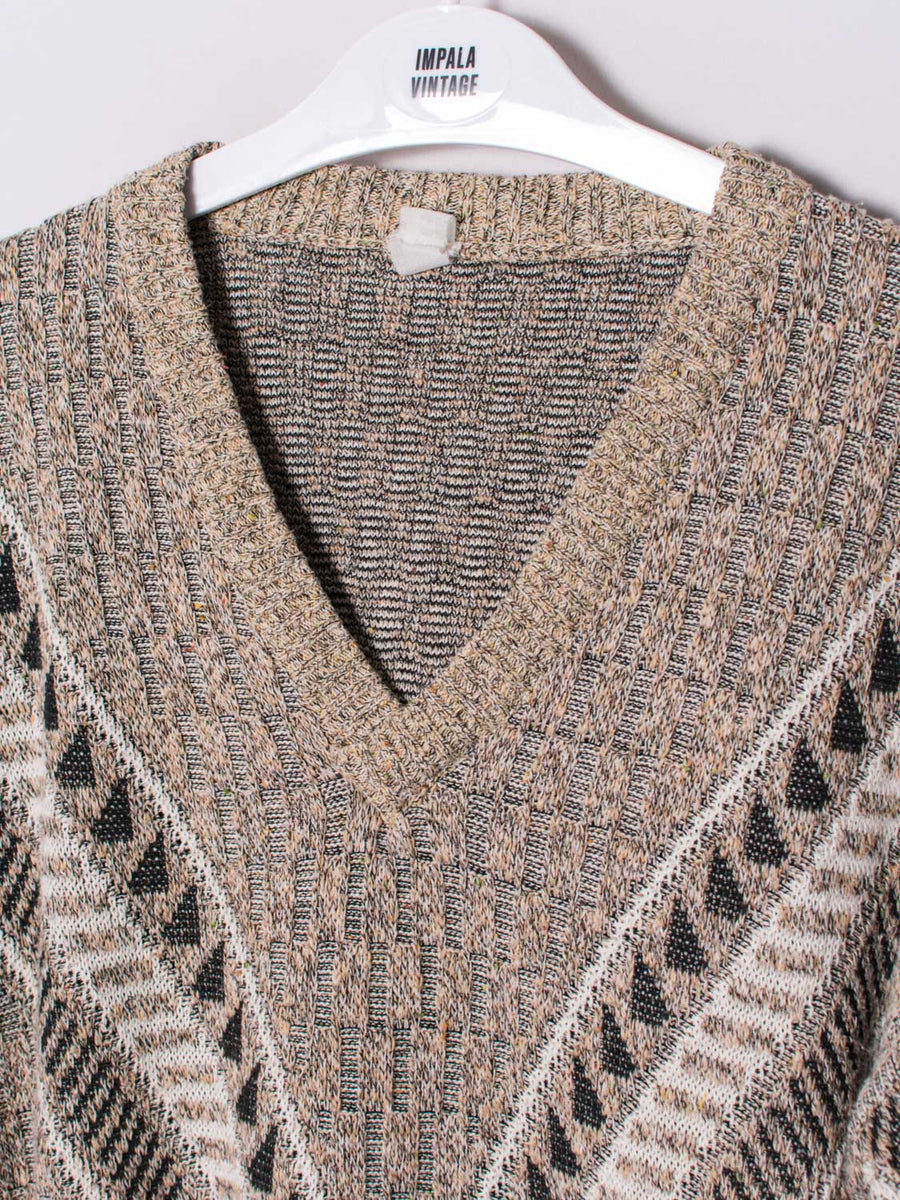 Vintage V-Neck Sweater