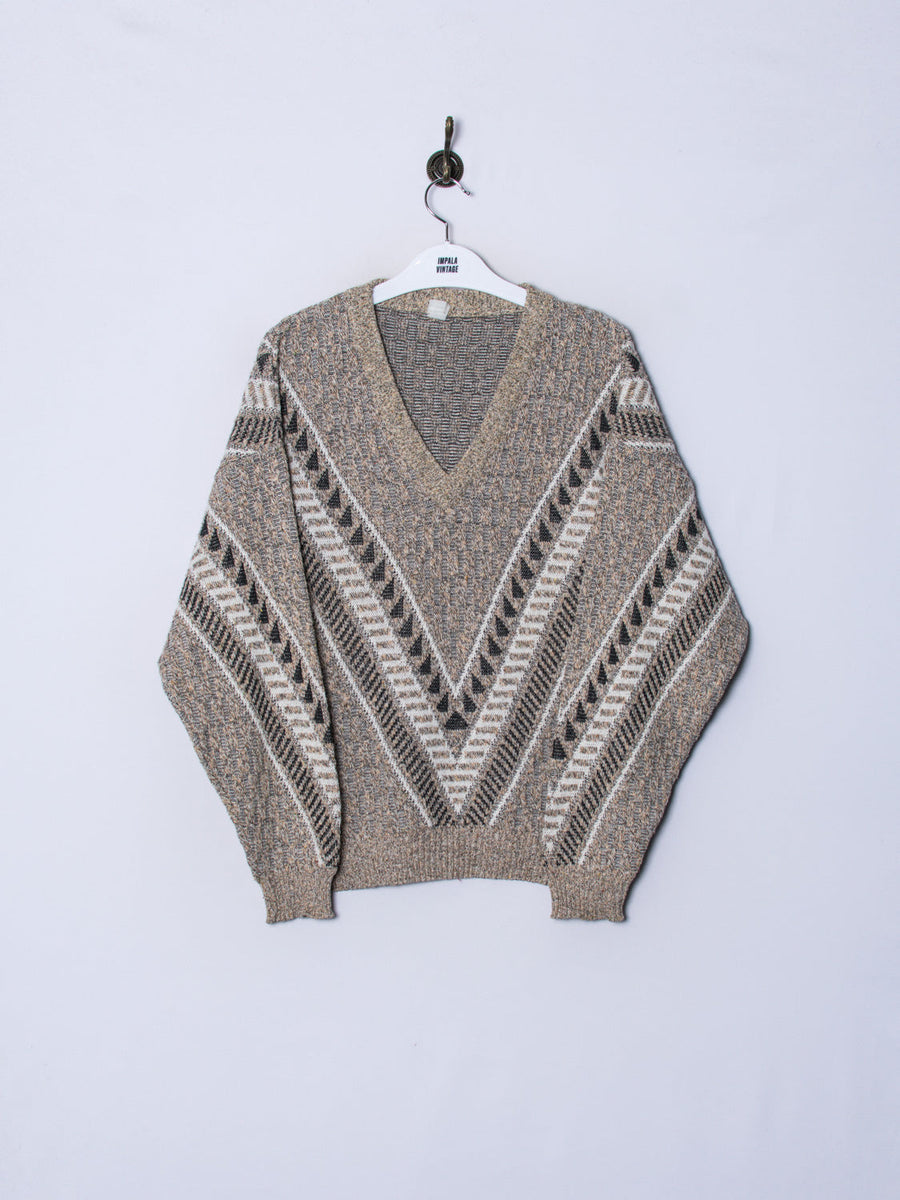 Vintage V-Neck Sweater