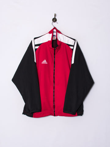 Adidas Red & Black Track Jacket