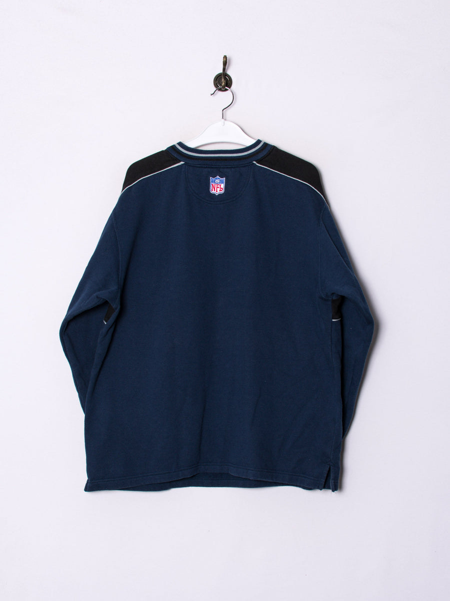 Cowboys Dallas Cowboys Official NFL V-Neck Navy Blue Sweatshirt