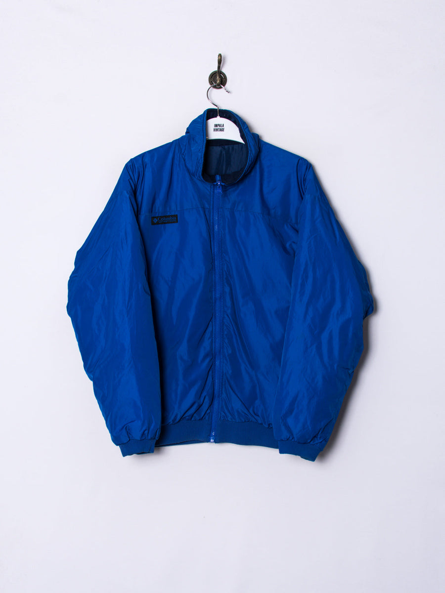 Columbia Reversible Navy Blue Puffer Jacket