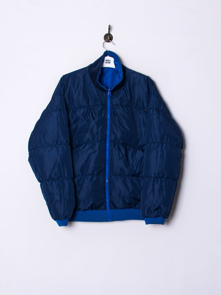 Columbia Reversible Navy Blue Puffer Jacket