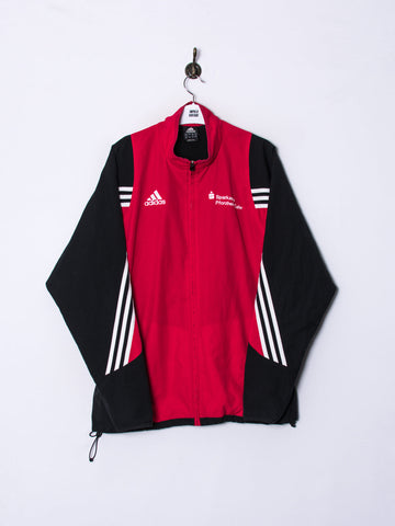 Adidas Red & Black Track Jacket