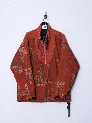 Mofon Orange Vintage Heavy Jacket