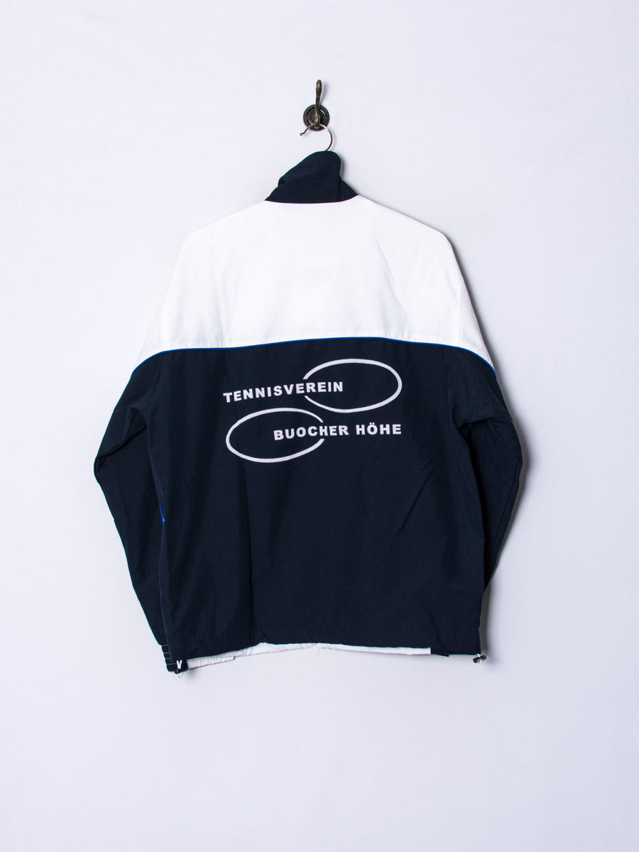 Lotto White & Blue Track Jacket